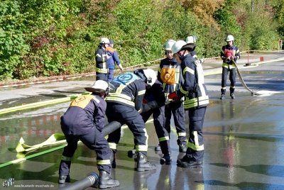 Hier wird eine Saugleitung gekuppelt