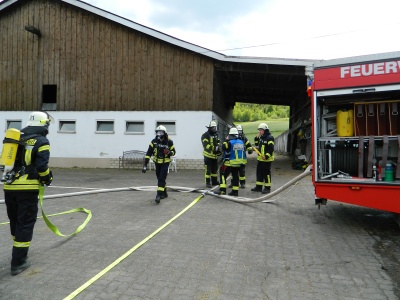 Einsatzstelle: Bauernhof Leie
