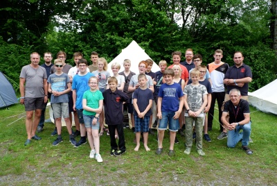 Gruppenfoto der Teilnehmer aus Meschede