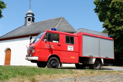 Das TSF-W vor der Kapelle Visbeck in 2019